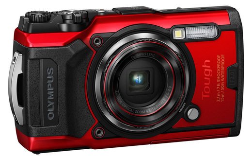 Цифровой фотоаппарат Olympus Tough TG-6 красный (( фото