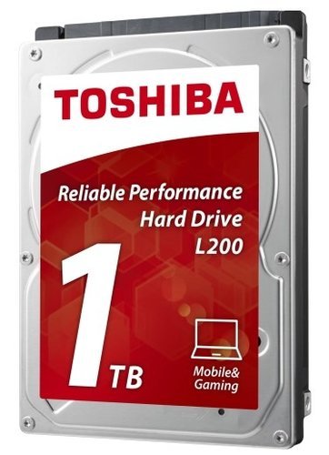 Жесткий диск HDD 2.5" Toshiba L200 1Tb (HDWL110EZSTA) фото