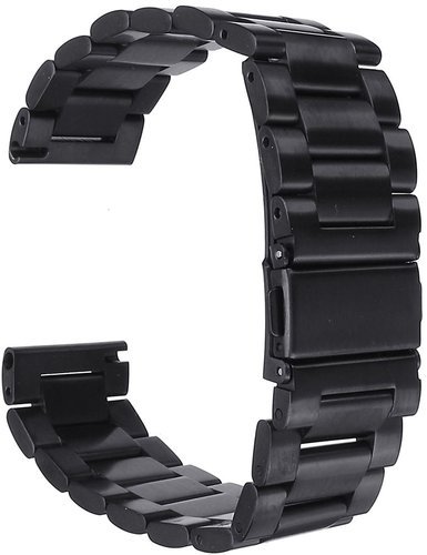 Ремешок из нержавеющей стали для часов Samsung Gear S2 Classic, черный фото