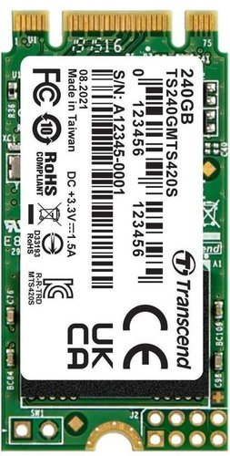 Жесткий диск SSD M.2 Transcend MTS420 240Gb (TS240GMTS420S) фото