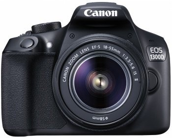 Зеркальный фотоаппарат Canon EOS 1300D Kit 18-55 IS II ( фото
