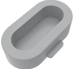 Силиконовый пылезащитный колпачок Bakeey для Garmin Fenix 5, 5x Plus, Vivoactive 3, серый фото