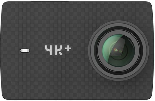 Экшн камера YI 4K+, черная и водонепроницаемый бокс EU фото