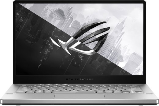 Ноутбук ASUS ROG Zephyrus G14 GA401IU-HE260T (AMD Ryzen 9 4900HS 3000MHz/14"/1920x1080/16GB/1TB SSD/NVIDIA GeForce GTX 1660 Ti MAX-Q 6GB/Win10), белый фото