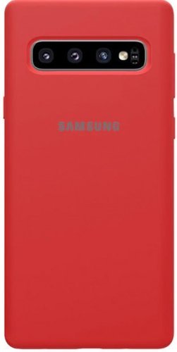 Чехол-накладка Hard Case для Samsung (G975) Galaxy S10 Plus красный, Borasco фото