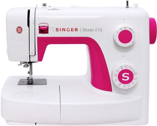 Швейная машина Singer Studio 21S белый/розовый фото