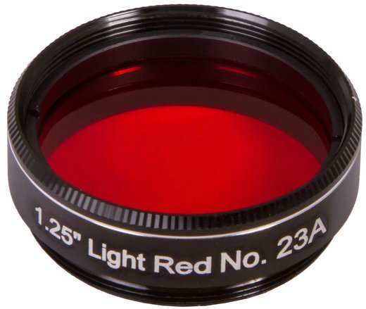 Светофильтр Explore Scientific светло-красный №23A, 1,25" фото