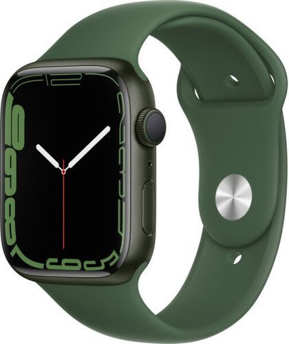 Умные часы Apple Watch Series 7 45 мм Aluminium Case, зеленый клевер (MKN73) фото