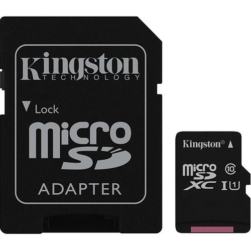 Карта памяти Kingston microSDXC Class 10 UHS-I U1 (45/10MB/s) 256Gb + ADP фото