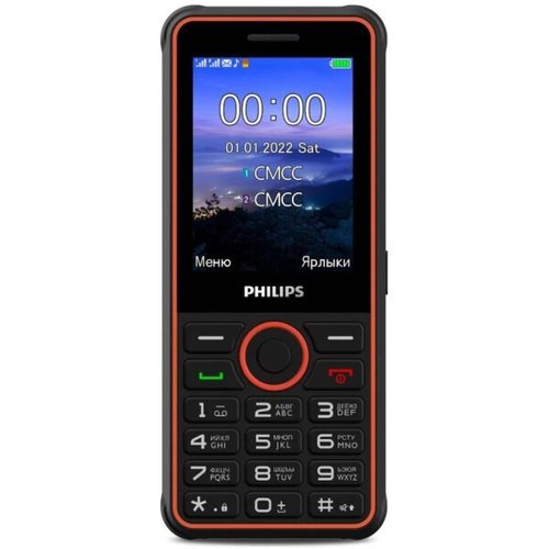 Мобильный телефон Philips Xenium E2301 Темно-серый фото