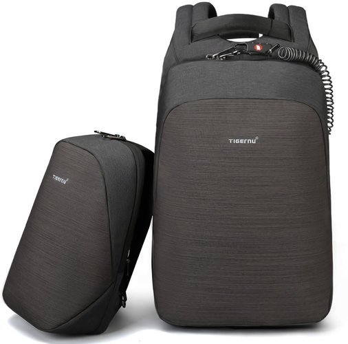 Рюкзак Tigernu Mochila T-B3351 для ноутбука 15,6“, черный фото