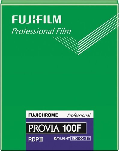 Фотопленка Fujifilm Сhrome Provia 100F 4x5" 20 листов фото