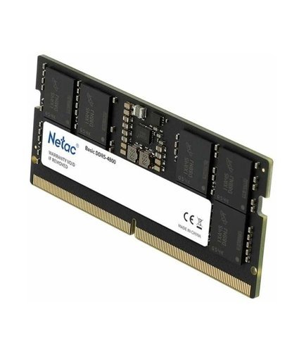 Память оперативная DDR5 8Gb SO-DIMM Netac Basic 4800MHz фото