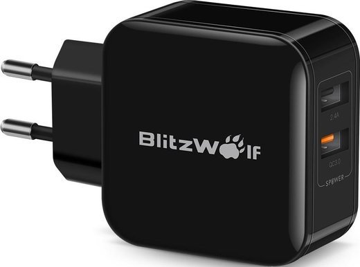Зарядное устройство для смартфонов BlitzWolf BW-S6 EU, черный фото