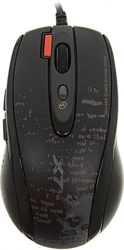 Мышь A4Tech V-Track F5, черный/рисунок фото