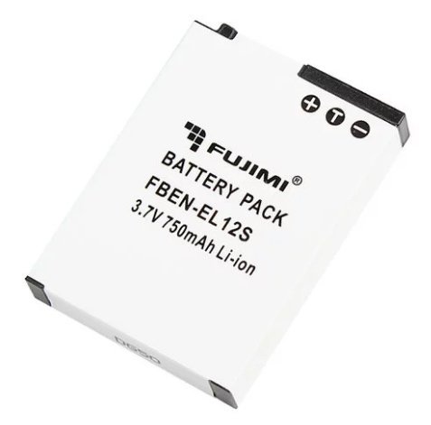 Аккумулятор Fujimi EN-EL12S для CoolPix S800c, S6200, S6300, S8200, S9300, P310, AW100 фото