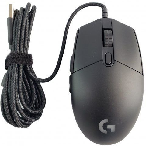 Мышь Logitech G Pro wired RGB, черный фото