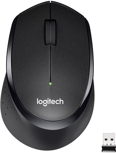 Беспроводная мышь Logitech M330s, черный фото