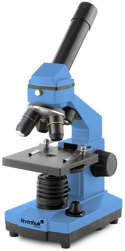 Микроскоп Levenhuk Rainbow 2L Azure\Лазурь фото