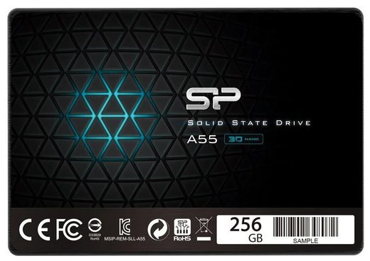 Жесткий диск SSD 2.5" Silicon Power A55 256Gb (SP256GbSS3A55S25) фото