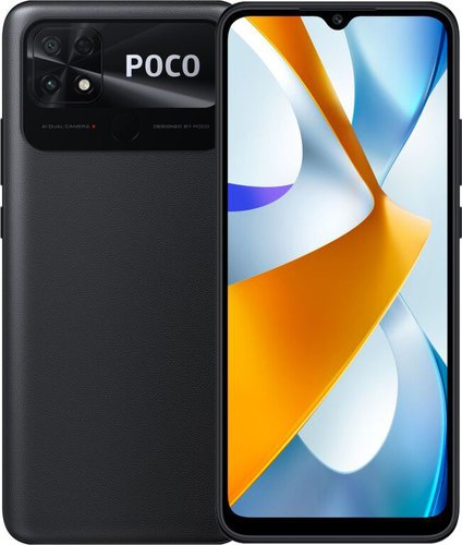 Смартфон Poco C40 4/64Gb Черный RU фото
