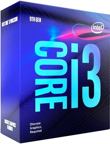 Процессор Intel Original Core i3 9100F Soc-1151v2 (BX80684I39100F S RF6N) (3.6GHz) Box фото