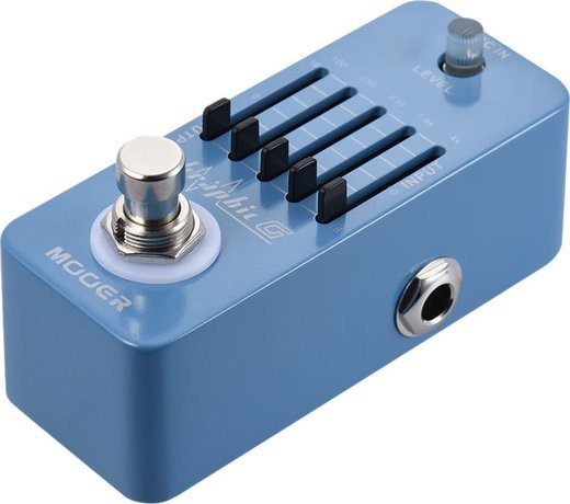 Гитарная педаль эффектов Mooer Graphic G Mini 5-полосный эквалайзер, синий фото