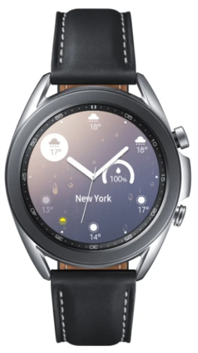 Умные часы Samsung Galaxy Watch 3 Stainless Steel 41мм, серебристые фото