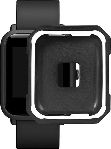 Защитный чехол Bakeey для часов Xiaomi Huami Amazfit Bip, черный/белый фото