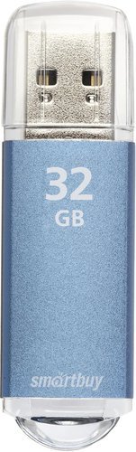 Флеш-накопитель Smartbuy V-Cut USB 2.0 32GB, синий фото