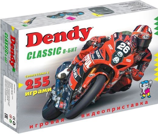 Игровая приставка Dendy Classic + 255 игр фото