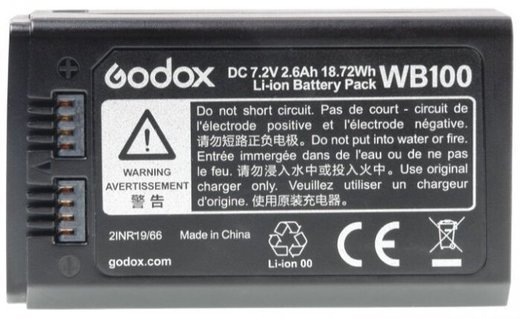 Аккумулятор Godox WB100 для AD100Pro фото