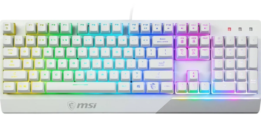 Клавиатура MSI Vigor GK30 RU, белый фото