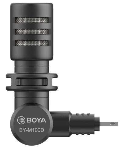 Микрофон Boya BY-M100D для устройств с Lightning разъёмом фото