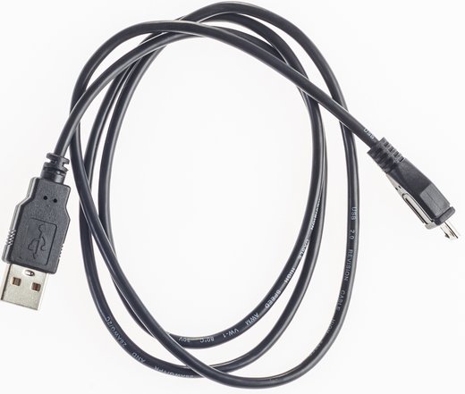 Кабель Prolike USB 2.0 Micro 5 pin AM-BM 1,8 м, черный фото