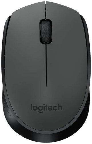 Беспроводная мышь Logitech M170, серый фото