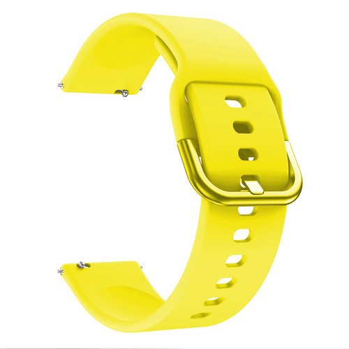 Силиконовый ремешок для часов Bakeey для BW-HL1/Galaxy Watch Active 2/Amazfit Bip Lite, желтый, 20 мм фото