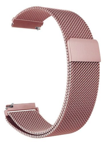 Ремешок Bakeey для часов Samsung Galaxy Watch Active, нержавеющая сталь, розовое золото фото