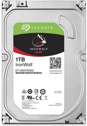 Жесткий диск HDD 3.5" Seagate IronWolf 1Tb (ST1000VN002) фото