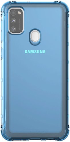 Чехол-накладка для Samsung (M215) Galaxy M21 синий, Microfiber Case, Borasco фото