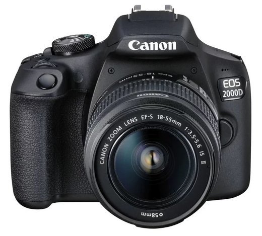 Зеркальный фотоаппарат Canon EOS 2000D Kit 18-55 III DC фото