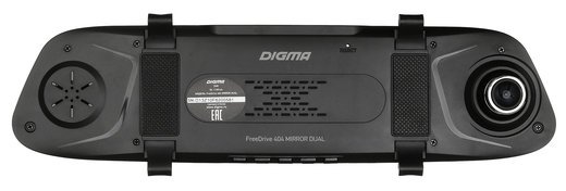 Видеорегистратор Digma FreeDrive 404 MIRROR DUAL черный 2Mpix 1080x1920 1080p 170гр. GP6248 фото