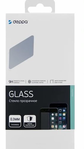 Защитное стекло для Xiaomi Redmi Note 8 Pro Full Screen гибридное Flexi GLASS, Deppa фото