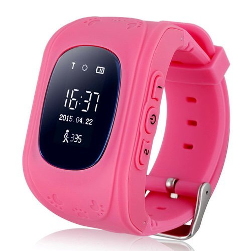 Детские умные часы Smart Baby Watch Q50, розовые фото