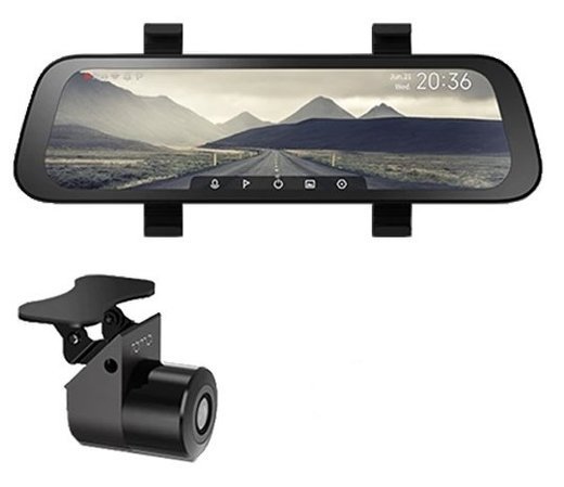 Видеорегистратор 70mai Rearview Dash Cam Wide (Midrive D07) в комплекте с камерой заднего вида Midrive RC04 фото