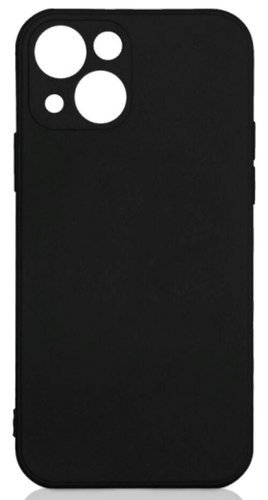 Чехол-накладка для Apple iPhone 14, черный, с микрофиброй, Redline фото