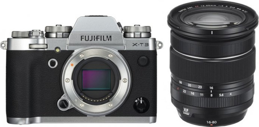 Фотоаппарат Fujifilm X-T3 Kit XF 16-80mm f/4 серебро фото