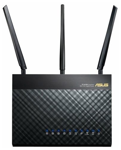 Wi-Fi роутер Asus RT-AX68U, черный фото