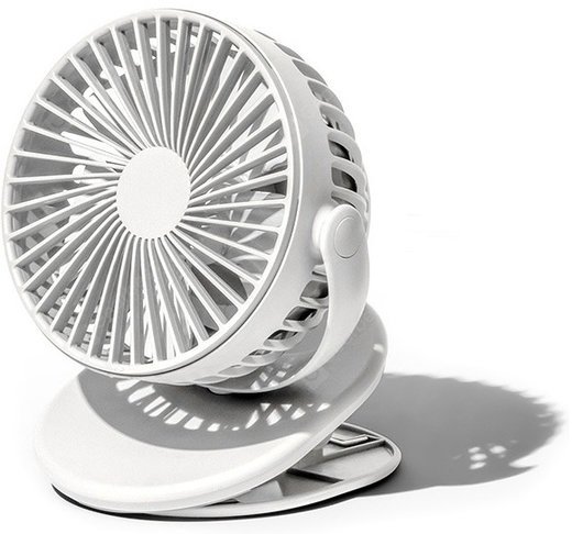Вентилятор портативный SOLOVE clip electric fan 3 Speed, серый фото