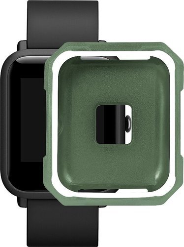 Защитный чехол Bakeey для часов Xiaomi Huami Amazfit Bip, зеленый/белый фото